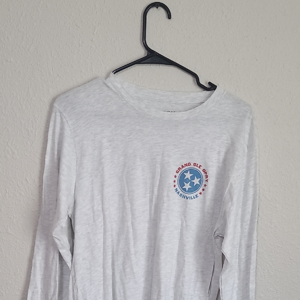 Grand Ole Opry Nashville White Long Sleeve Tee